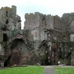El Castillo Laugharne, en Carmarthenshire El Castillo Laugharne, en Carmarthenshire