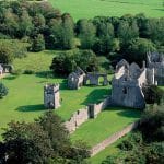 Las ruinas del Palacio Obispal Lamphey Las ruinas del Palacio Obispal Lamphey