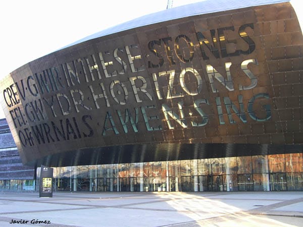 Wales Millenium Center en Cardiff
