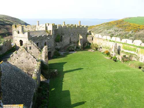 Castillo de Manorbier